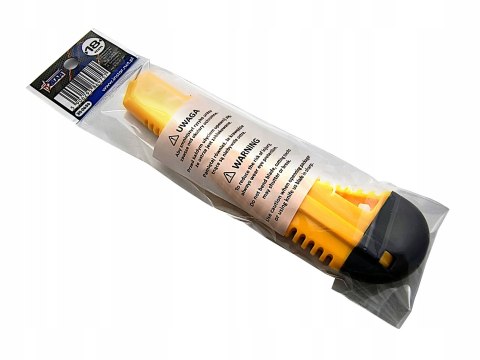 Nożyk z ostrzem łamanym 18mm segmentowy praktyczny STAR 30-0636