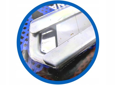 Nożyk z ostrzem wymiennym 18mm segmentowy metalowa obudowa STAR 30-0637