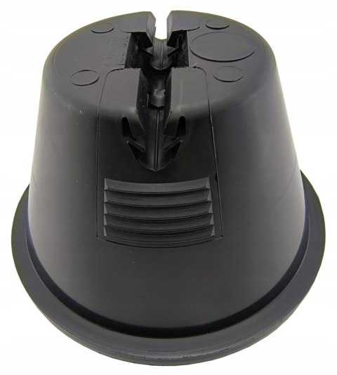 Obudowa uchwytu odgromowego z pokrywką druty 8-10 mm czarna Instar 880-4040