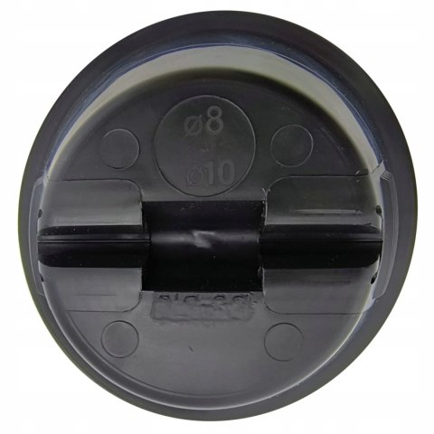 Obudowa uchwytu odgromowego z pokrywką druty 8-10 mm czarna Instar 880-4040