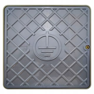 Obudowa złącza kontrolnego OZK2 naścienna szara 170x170 mm Instar 880-00S2