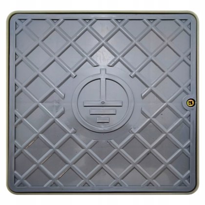 Obudowa złącza kontrolnego OZK3 naścienna szara 170x170 mm Instar 880-00S3