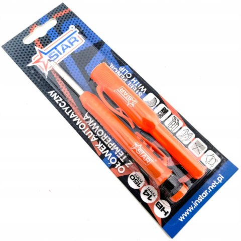 Ołówek automatyczny 150mm z temperówką i wymiennymi rysikami STAR 65-0500