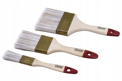 Pędzel malarski 4" 100 mm solidny uniwersalny ścięte włosie STAR 40-0626