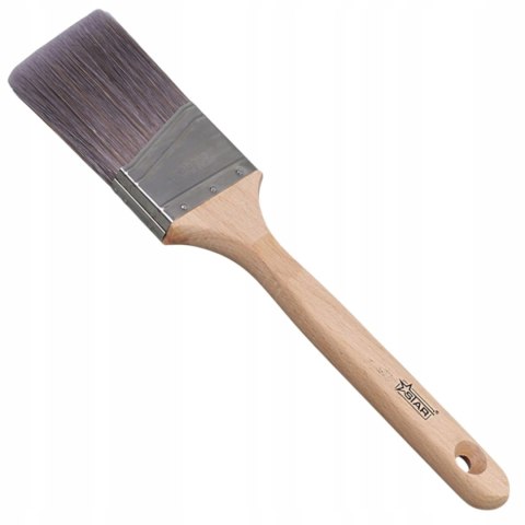 Pędzel skośny AS 2,5" 63mm uniwersalny farby wodne i olejne STAR 40-0613