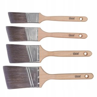 Pędzel skośny AS 2,5" 63mm uniwersalny farby wodne i olejne STAR 40-0613