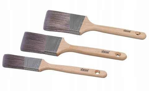 Pędzel skośny AS 2,5" 63mm uniwersalny farby wodne i olejne STAR 40-0613