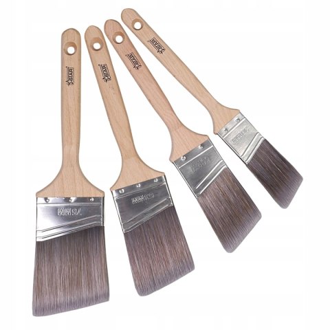 Pędzel skośny AS 3,0" 75mm uniwersalny farby wodne i olejne STAR 40-0614