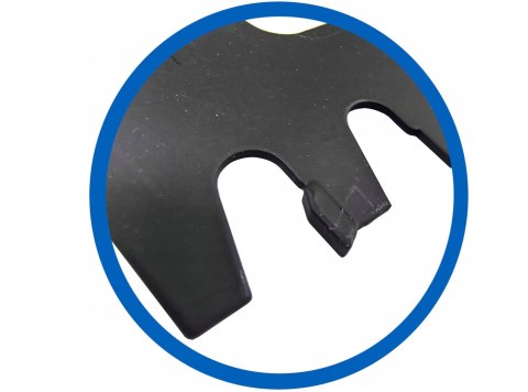 Piła do betonu komórkowego 630mm 34/17 zębów węglik YG8 STAR 01-0676