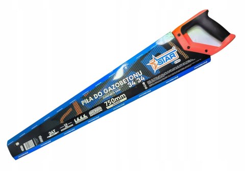 Piła do betonu komórkowego 750mm 34/34 zębów węglik YG8 STAR 01-0675