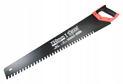 Piła do betonu komórkowego 750mm 34/34 zębów węglik YG8 STAR 01-0675