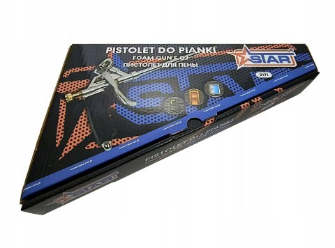 Pistolet do pianki montażowej F-03 metalowy uniwersalny STAR 2171