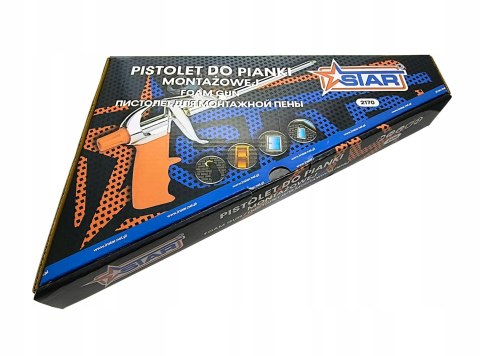 Pistolet do pianki teflonowe pokrętło profesjonalny uniwersalny STAR 2170