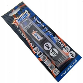 Rysik zapas do ołówka traserskiego 120mm 6szt STAR 65-0501