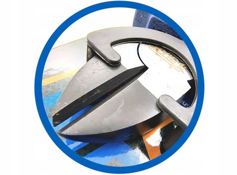 Szczypce boczne 180 mm antypoślizgowe solidne precyzyjne STAR 07-280