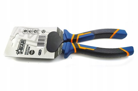 Szczypce boczne 180 mm antypoślizgowe solidne precyzyjne STAR 07-280