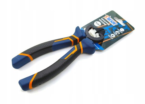 Szczypce boczne 180 mm antypoślizgowe solidne precyzyjne STAR 07-280