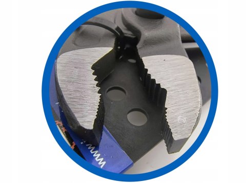 Szczypce do rur nastawne 250 mm regulowane z wytrzymałej stali STAR 07-101