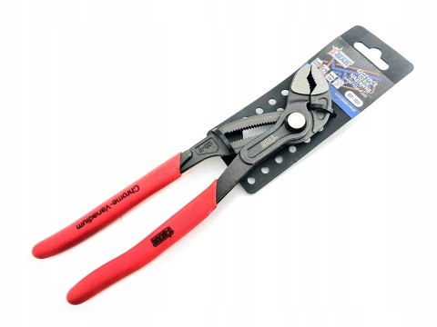 Szczypce do rur nastawne 250 mm regulowane z wytrzymałej stali STAR 07-101