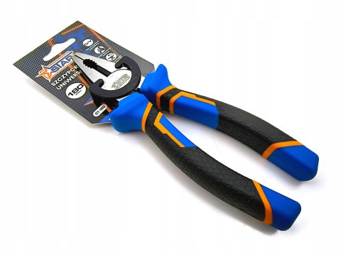 Szczypce uniwersalne 180mm antypoślizgowe solidne precyzyjne STAR 07-180
