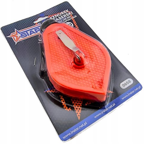 Sznurek traserski 30m plastikowa obudowa odporny wytrzymały STAR 0658