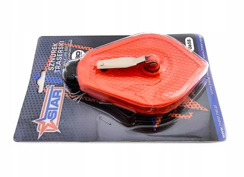 Sznurek traserski 30m plastikowa obudowa odporny wytrzymały STAR 0658