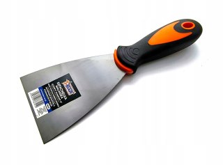 Szpachelka malarska 3" (7,62 cm) stalowe ostrze uchwyt gumowy STAR 0669