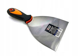 Szpachelka malarska 4" (10,16 cm) stalowe ostrze uchwyt gumowy STAR 0670