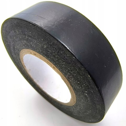 Taśma izolacyjna czarna 19mm x 20m z PCV do przewodów kabli STAR 42-9501