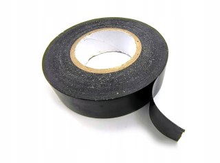 Taśma izolacyjna czarna 19mm x 20m z PCV do przewodów kabli STAR 42-9501