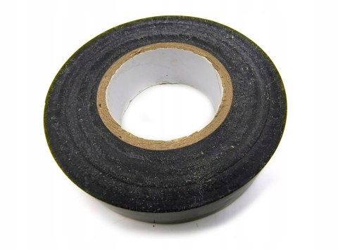 Taśma izolacyjna czarna 19mm x 20m z PCV do przewodów kabli STAR 42-9501