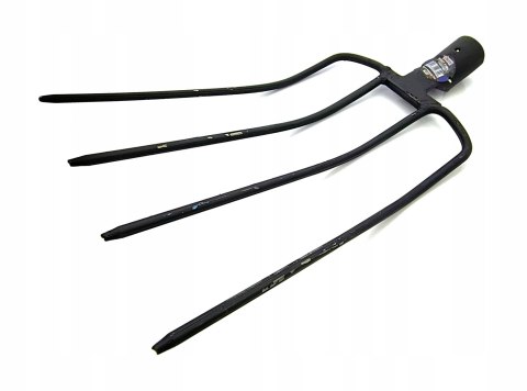 Widły ogrodowe 4 ostre zęby wytrzymałe stalowe STAR 04-0011