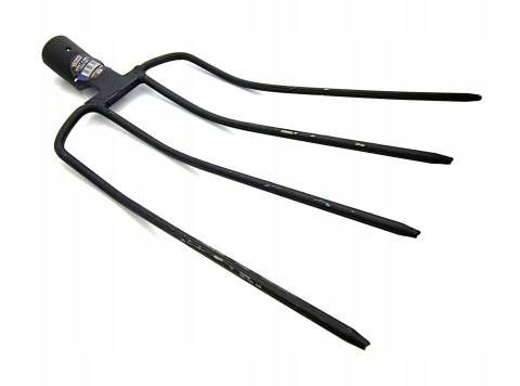 Widły ogrodowe 4 ostre zęby wytrzymałe stalowe STAR 04-0011