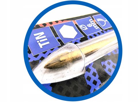 Wiertło do szkła i glazury 5mm krzyżowy grot ostrze z węglika STAR 44-9005