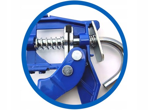 Wyciskacz szkieletowy Profi do silikonu i mas uszczelniających STAR 0654