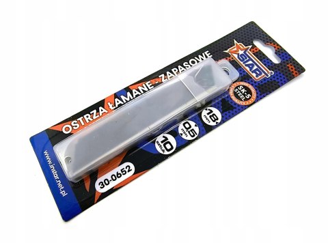 Zapas ostrza łamanego 18mm 10szt SK-5 do noży segmentowych STAR 30-0652