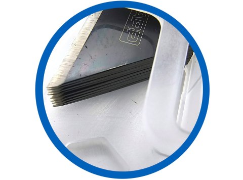 Zapas ostrza trapezowego 18mm SK-2 do nożyków segmentowych STAR 30-0653