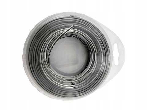 Żyłka do podkaszarki 2,4 mm wzmacniana rdzeniem plastikowym STAR ZD2415