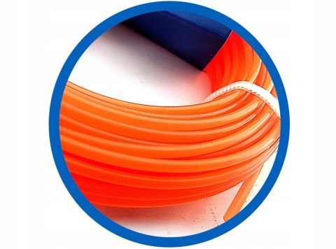 Żyłka do podkaszarki okrągła 3,0mm x 15mb pomarańczowa STAR ZO3015