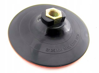 Dysk do szlifierki 125mm gwint M14 mocowanie papierów na rzep STAR 02-225