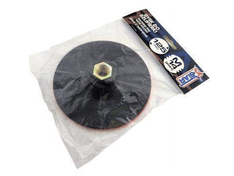 Dysk do szlifierki 125mm gwint M14 mocowanie papierów na rzep STAR 02-225