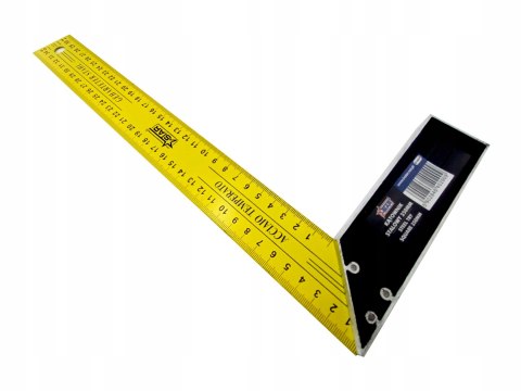 Kątownik stalowy 350 mm uchwyt antypoślizgowy stal hartowana STAR 62-0679
