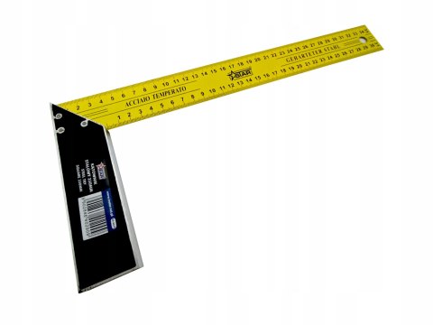 Kątownik stalowy 350 mm uchwyt antypoślizgowy stal hartowana STAR 62-0679