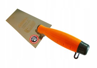 Kielnia trapezowa nierdzewna TYTANX 160mm uchwyt gumowy Instar 310-2516