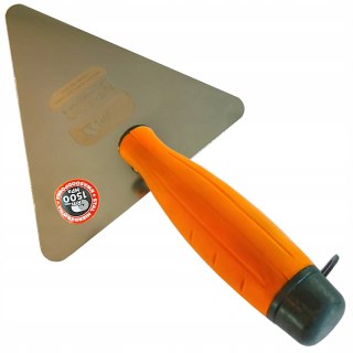 Kielnia trójkątna nierdzewna TYTANX 180mm uchwyt gumowy Instar 315-2518