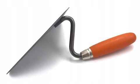 Kielnia trójkątna stal szlifowana TYTANX 180 mm uch. drewniany Instar 0822