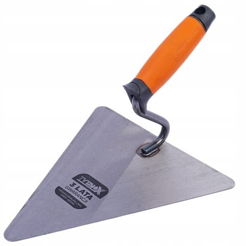 Kielnia trójkątna szlifowana TYTANX 220 mm nowy uch. gumowy Instar 315-4582