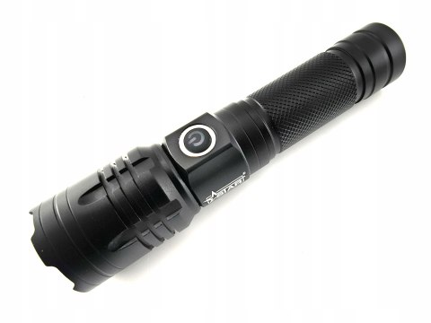 Latarka LED 10W 2000 lm mocna taktyczna aluminiowa STAR 80-0001