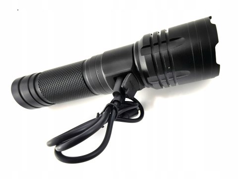 Latarka LED 10W 2000 lm mocna taktyczna aluminiowa STAR 80-0001