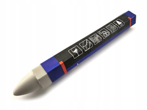 Lubryka kredka traserska 105x13mm biała 5 szt. uniwersalne STAR 65-0021
